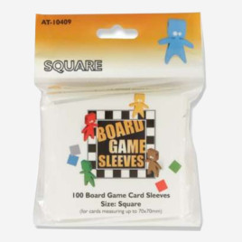 Arcane Tinmen Sleeves - Square Size (70x70mm) - 100 Pcs