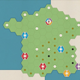 Age of Steam Deluxe: Expansion Maps - France & Poland