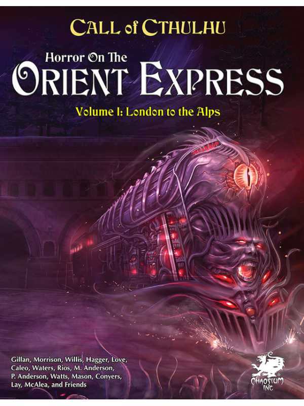 Call of Cthulhu RPG - Horror on the Orient Express