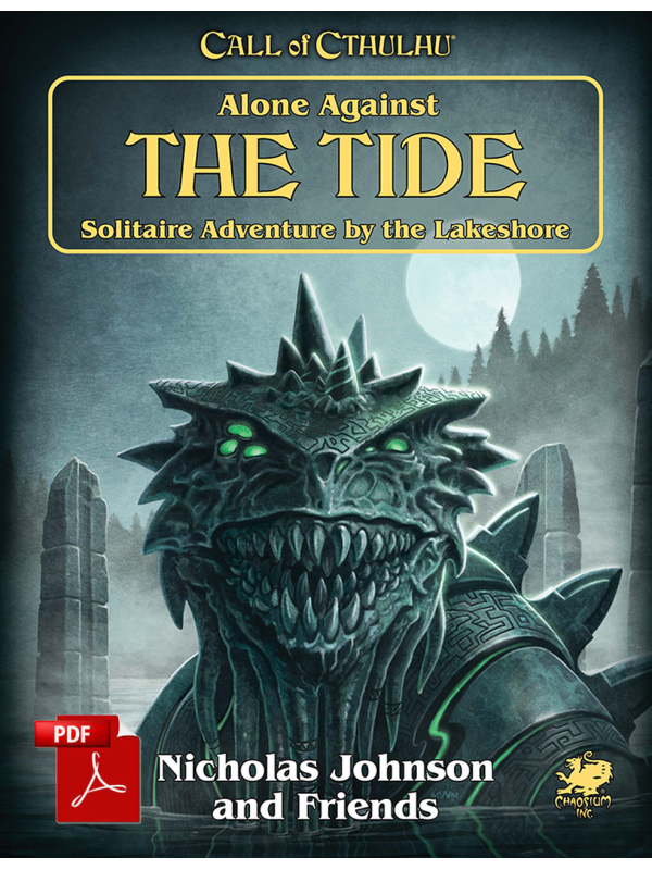 Call of Cthulhu RPG - Alone Against the Tide
