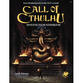 Call of Cthulhu RPG - Investigator Handbook 7th Edition