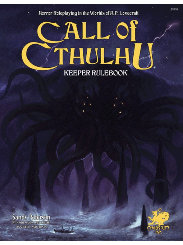 Call of Cthulhu RPG - Keeper Rulebook 7th Edition
