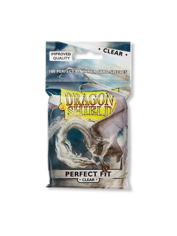 Dragon Shield Perfect Fit Clear 100 Pcs
