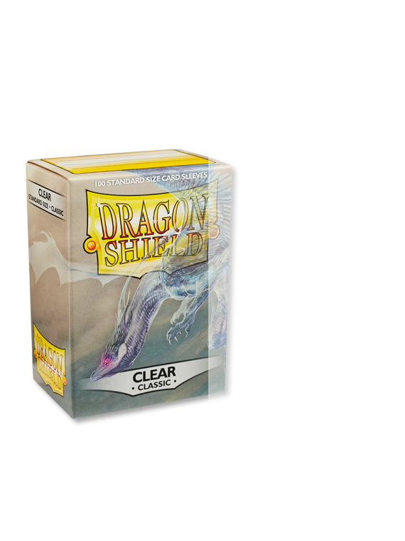 Dragon Shield Standard Sleeves - Clear 100 Pcs