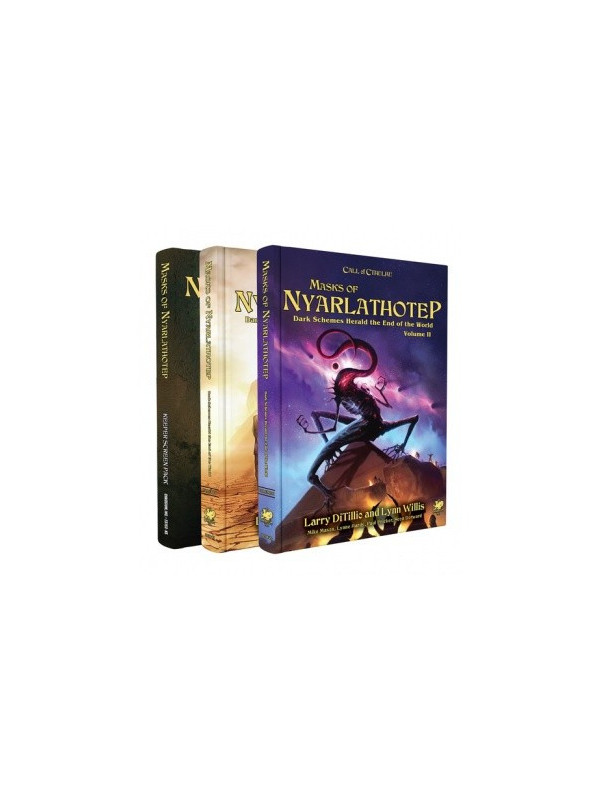 Call of Cthulhu RPG - Masks of Nyarlathotep - Slipcase Set