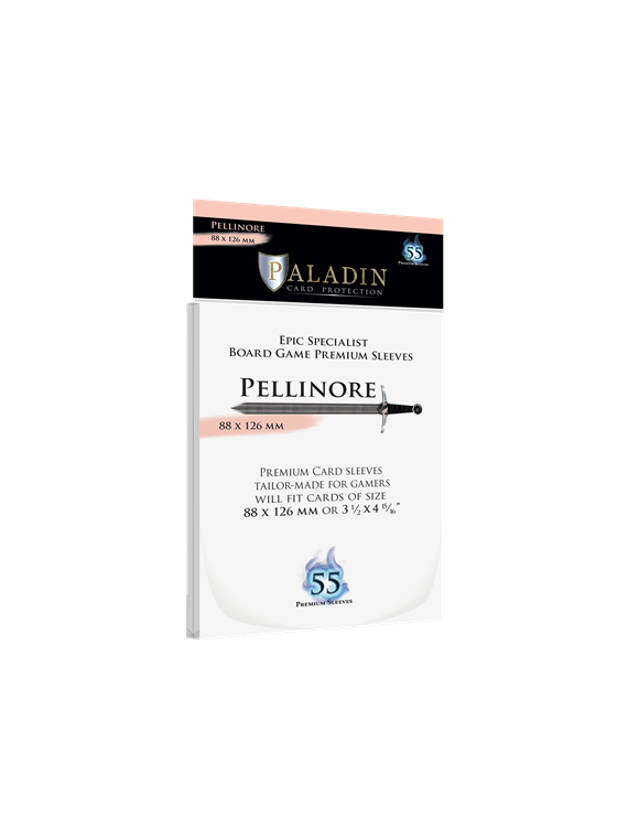 Paladin Sleeves - Pellinore Premium Epic Specialist 88x126mm (55 Sleeves)