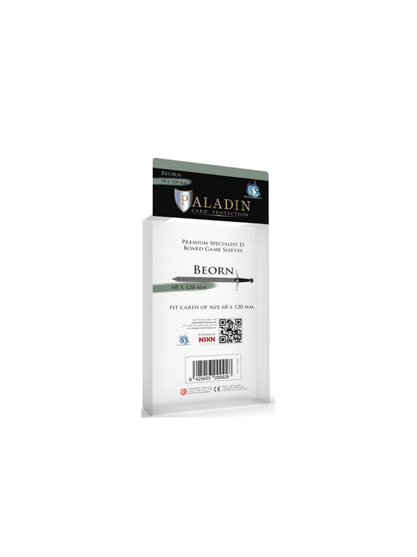 Paladin Sleeves - Beorn Premium Specialist D 68x120mm (55 Sleeves)