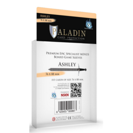 Paladin Sleeves - Ashley Premium Epic Specialist Minus 76x88mm (55 Sleeves)