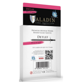 Paladin Sleeves - Detlef Premium Medium Wider 55x75mm (55 Sleeves)