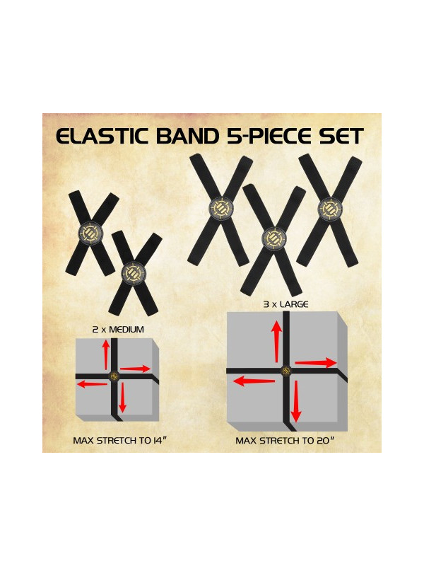 Board Game Box Bands (Set of 5)