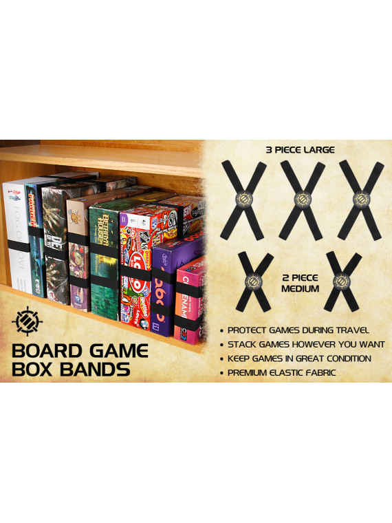 Board Game Box Bands (Set of 5)