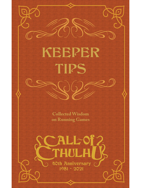 Call of Cthulhu RPG - Keeper Tips