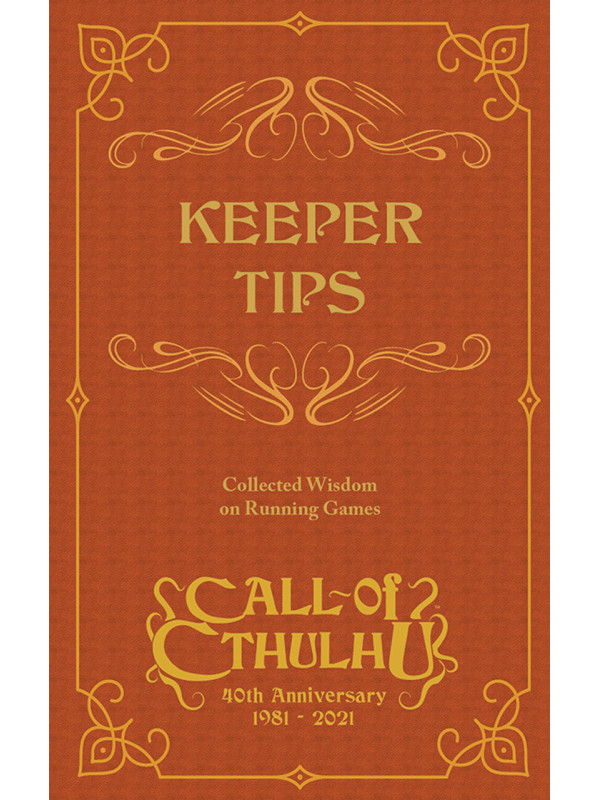 Call of Cthulhu RPG - Keeper Tips