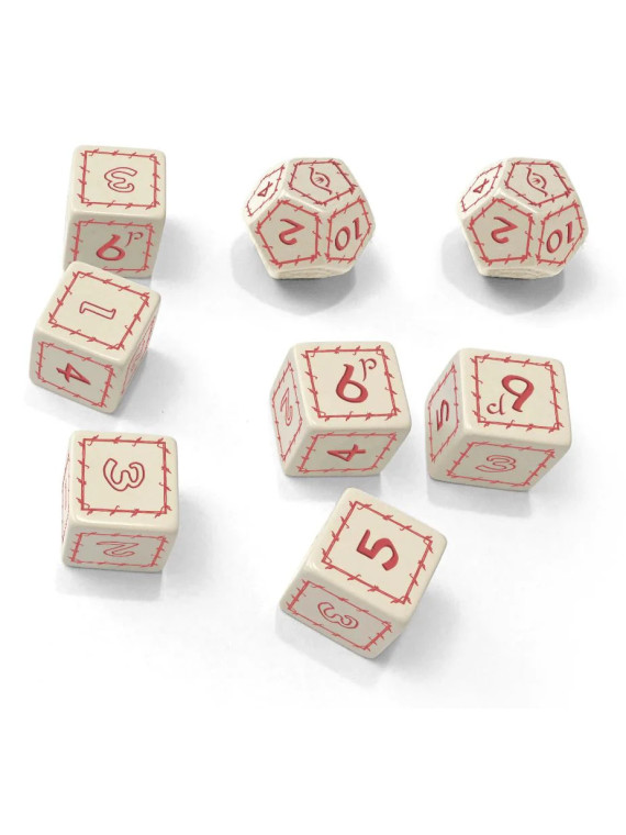 The One Ring - White Dice Set