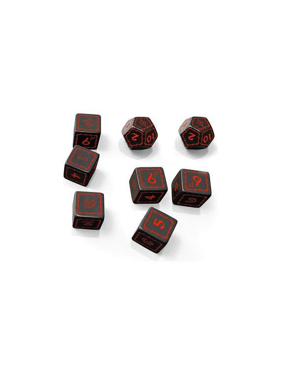 The One Ring - Black Dice Set