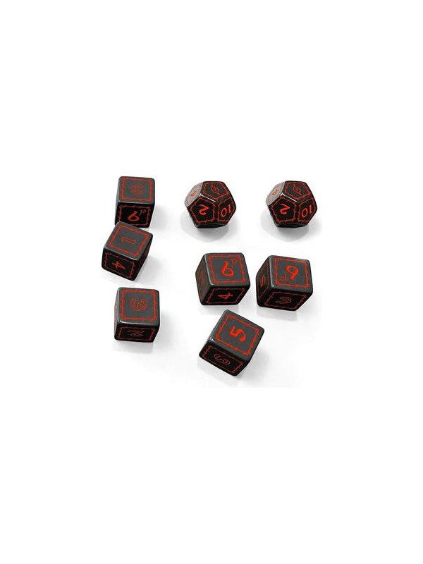 The One Ring - Black Dice Set