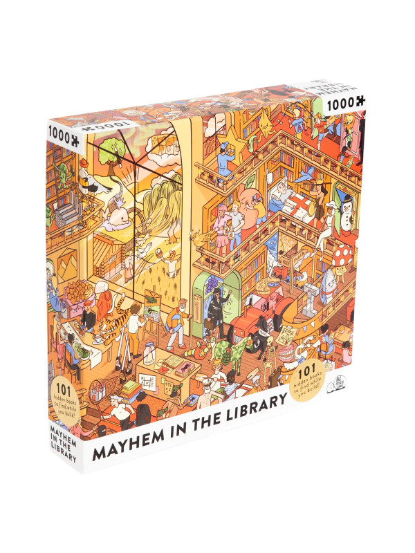 Mayhem at the Library Puzzle