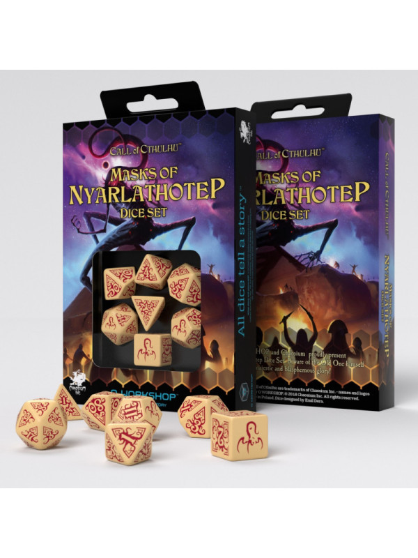 Call of Cthulhu: Masks of Nyarlathotep Dice Set