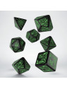 Call of Cthulhu: Black & Green Dice Set