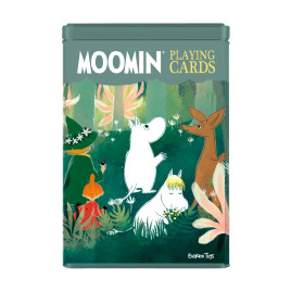 Moomin Playing Cards - Tin Forest
