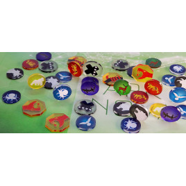 Acrylic Ark Nova Token Set