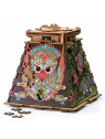 Cluepuzzle - Pyramid of the Sun. Jigsaw puzzle box