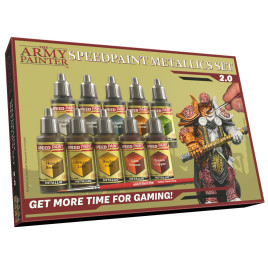 Army Painter - Speedpaint Metallics Set 2.0