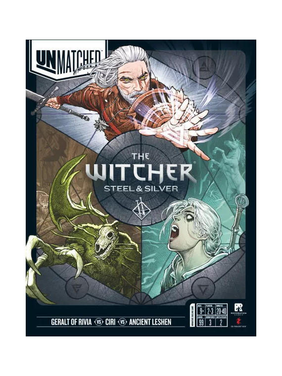 Unmatched: The Witcher – Steel and Silver