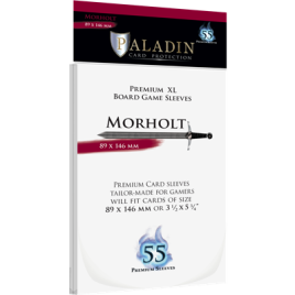 Paladin Sleeves - Morholt Premium XL 89x146mm (55 Sleeves)