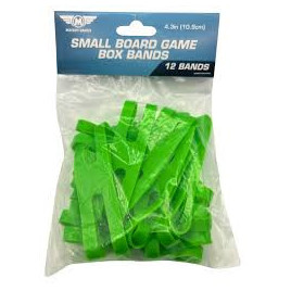 12 Pack of Small Board Game Box Bands (4.3 inches)