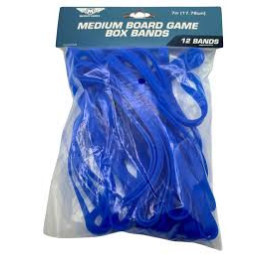 12 Pack of Medium Board Game Box Bands (7 inches)