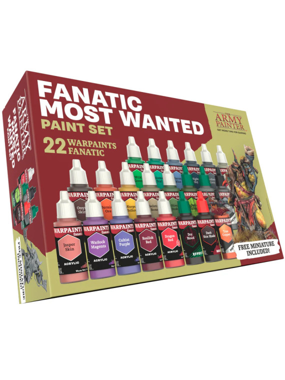 Army Painter - Warpaints Fanatic Most Wanted Set
