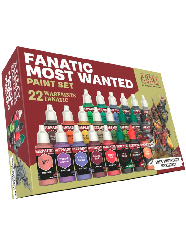 Army Painter - Warpaints Fanatic Most Wanted Set
