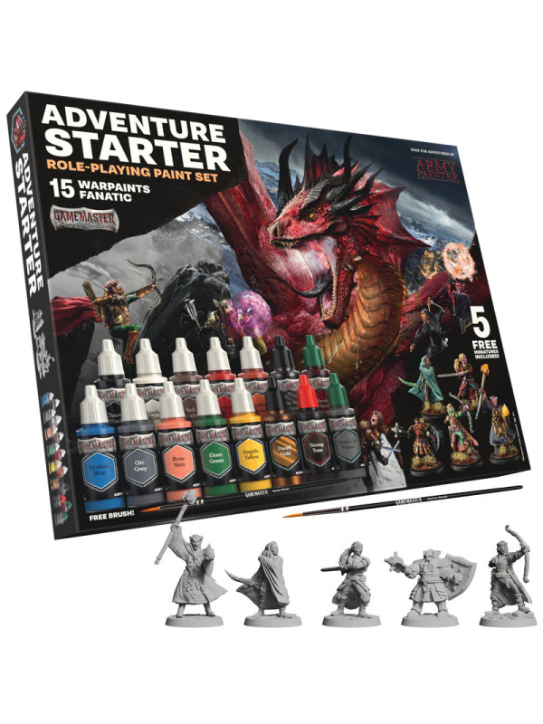 Army Painter - GameMaster: Adventure Starter Role-playing Paint Set