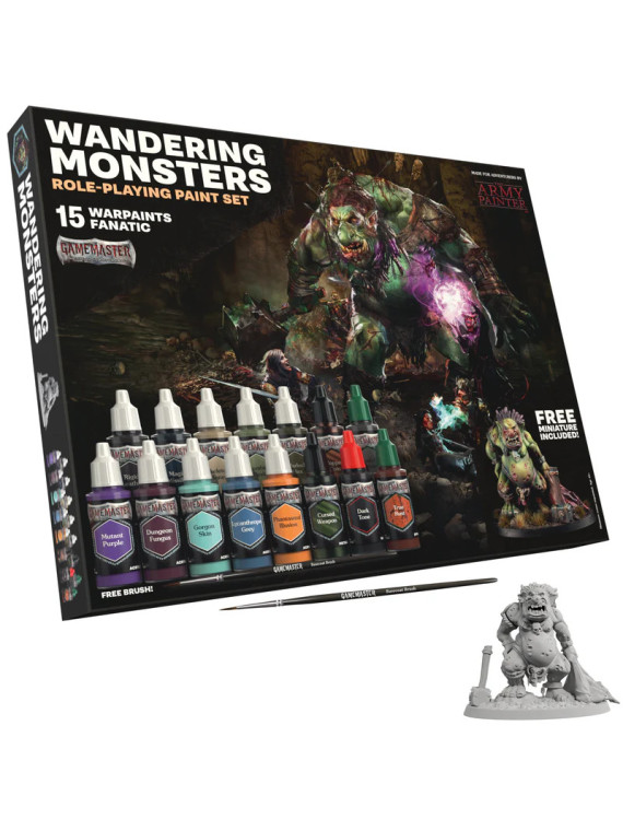 Army Painter - GameMaster: Wandering Monsters Role-playing Paint Set