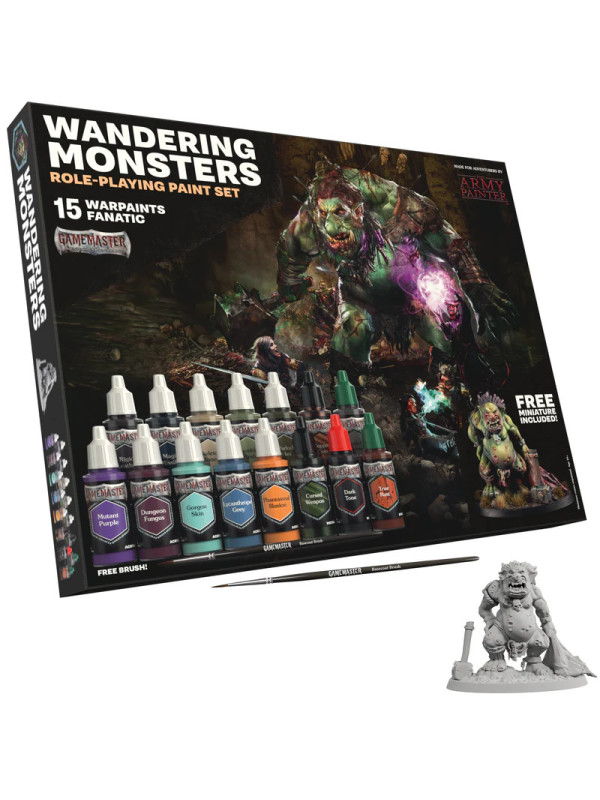 Army Painter - GameMaster: Wandering Monsters Role-playing Paint Set