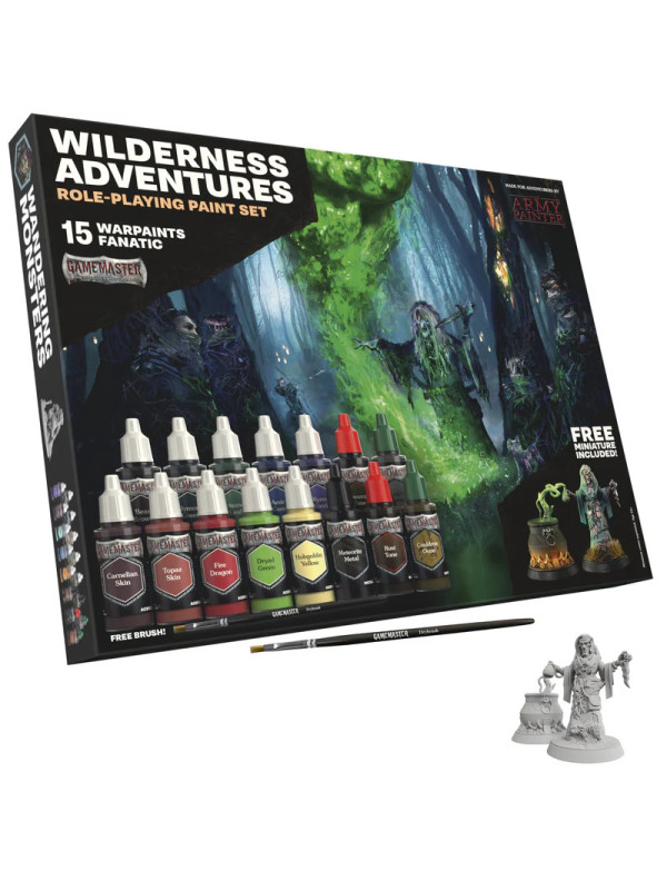 Army Painter - GameMaster: Wilderness Adventures Role-playing Paint Set