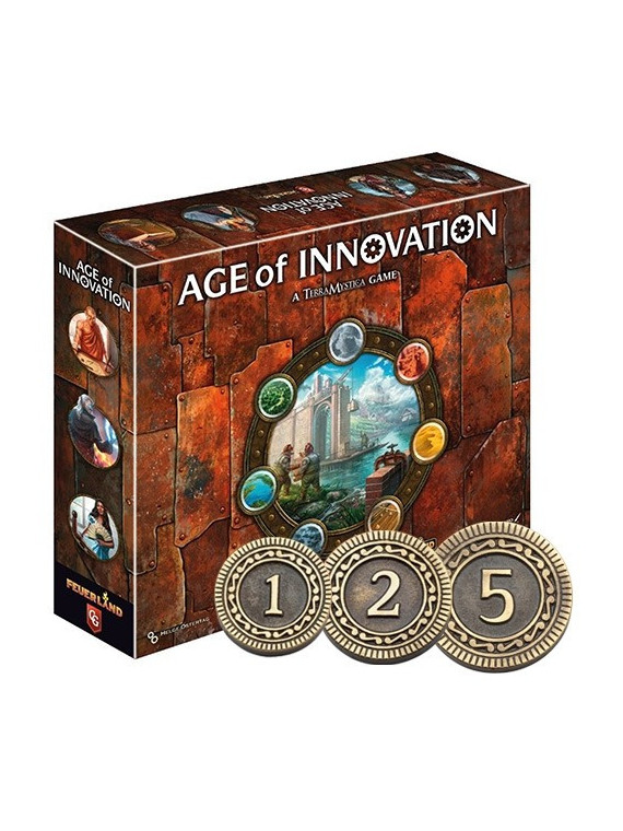 Age of Innovation Coin Set - Moedas & Co
