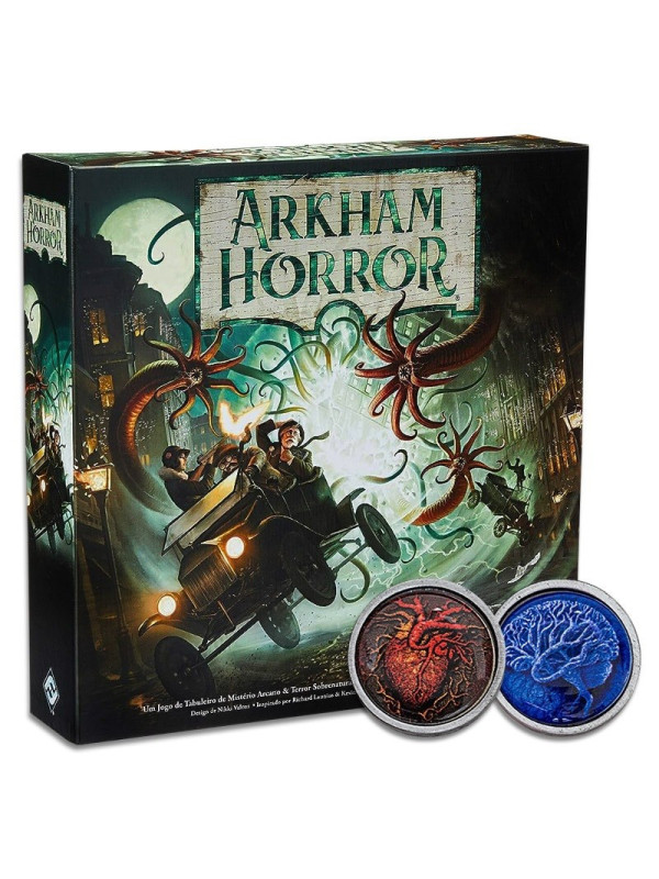 Arkham Horror 3rd Edition Token Set - Moedas & Co