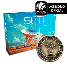 SETI 1st player Token - Moedas & Co