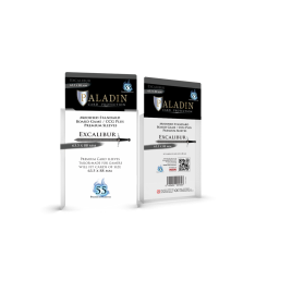Paladin Sleeves - Excalibur Premium Standard 63,5x88mm (55 Sleeves)