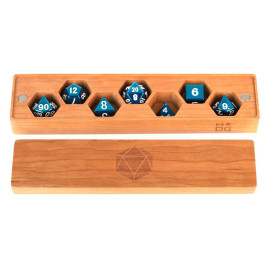 Premium Wood Dice Vault Cherry
