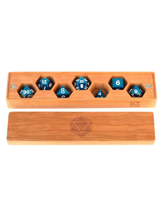 Premium Wood Dice Vault Cherry