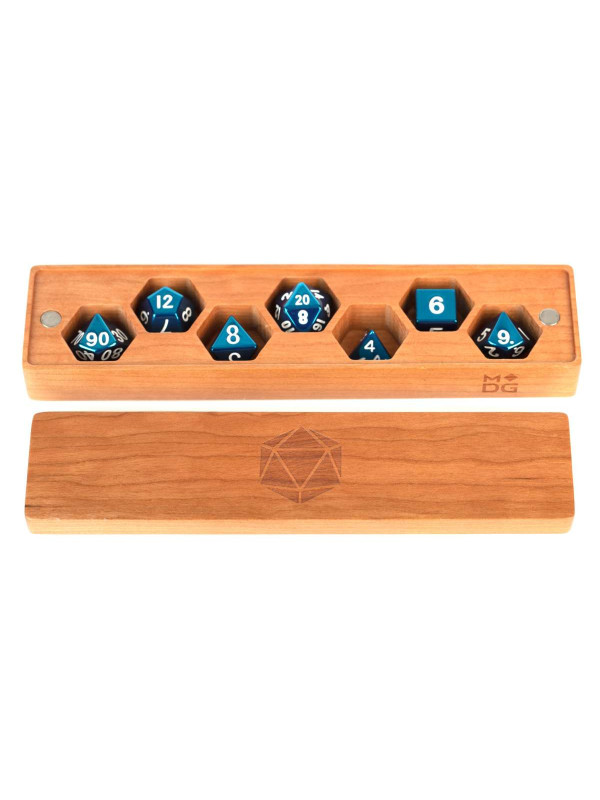 Premium Wood Dice Vault Cherry