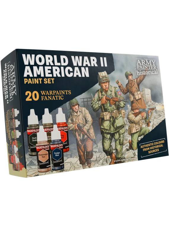 Army Painter - Historical: WWII American Paint Set