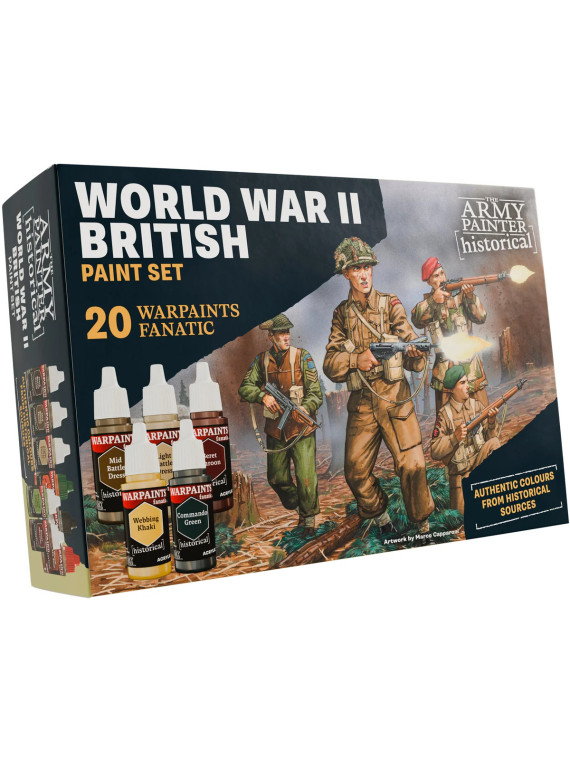 Army Painter - Historical: WWII British Paint Set