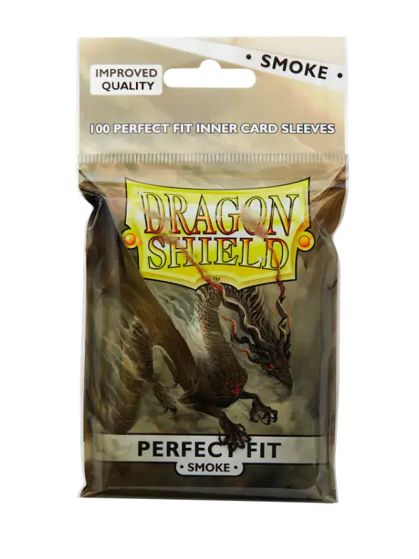 Dragon Shield Perfect Fit Smoke 100 Pcs