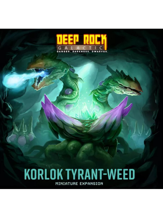Deep Rock Galactic: The Board Game – Korlok Tyrant-Weed Miniature Expansion