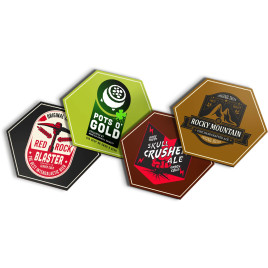 Deep Rock Galactic: Beer Coasters Set