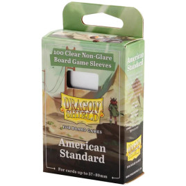 Dragon Shield Board Game Sleeves - American Standard Non-Glare (57x89mm) - 100 Pcs